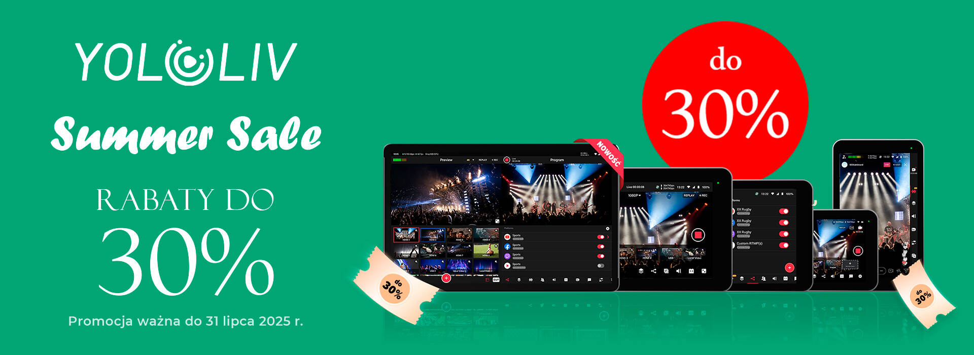 YoloLiv taniej do 30%